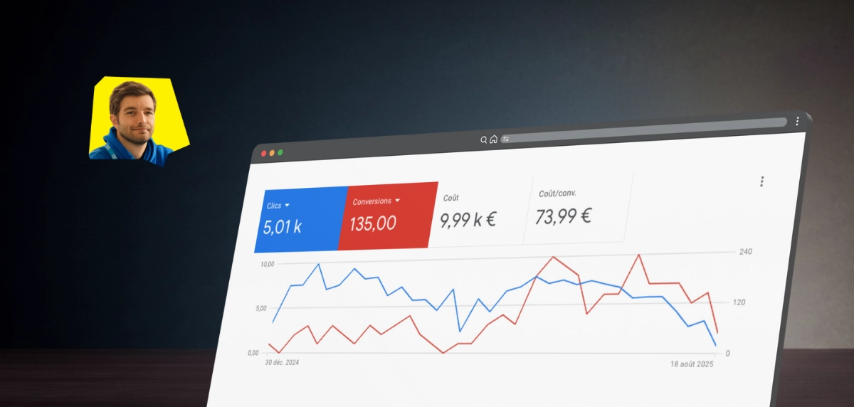 Résultats Google Ads — OpenSourcing, cabinet de recrutement (Sébastien, CEO)